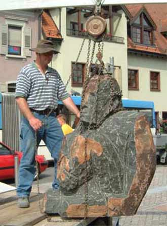 Bei der Auslieferung
