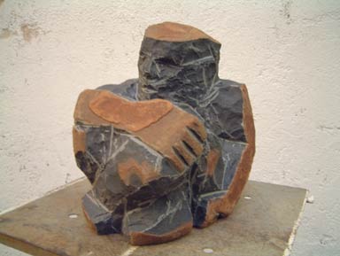 Skulptur halblinks