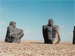 Sculptures in the desert